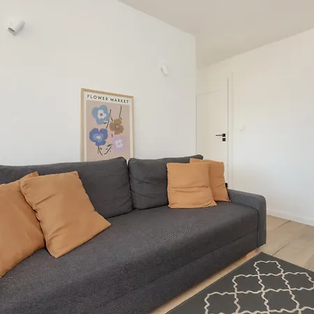 아파트 Sloneczny Apartament W Sercu Gdyni By Renters 그디니아